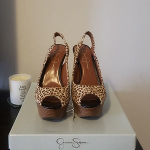 Leopard Sandal